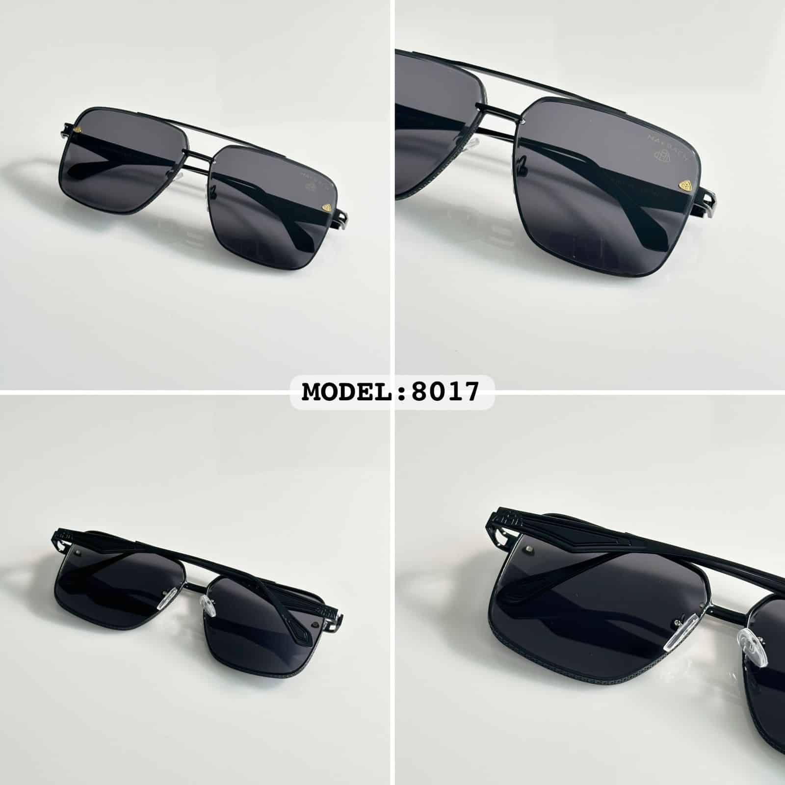 Maybach 8017 Black Sunglasses
