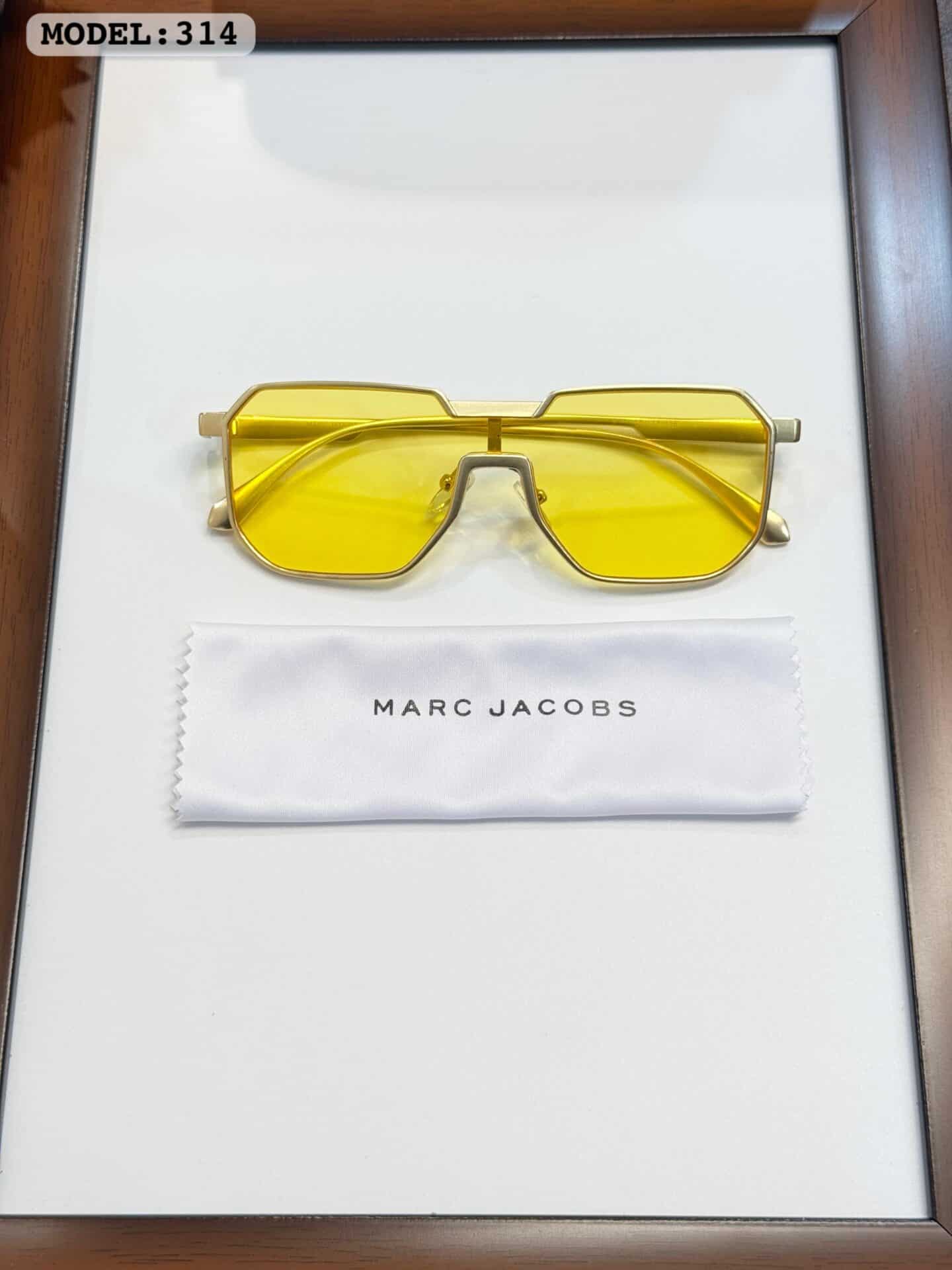 Marc Jacobs 314 Gold Yellow Sunglasses