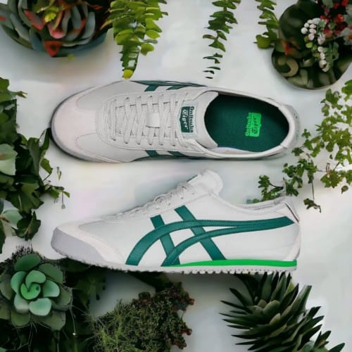 Onitsuka Tiger Mexico 66 White Green Sneakers