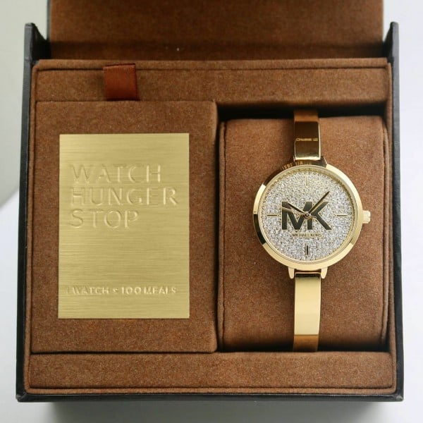 Women Michael Kors Watch Round Dial