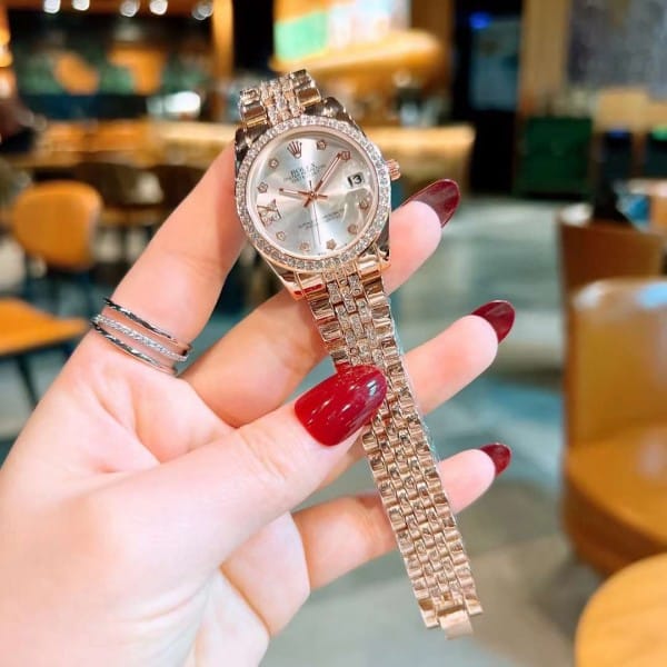 Women's Rolex Watch White Dial