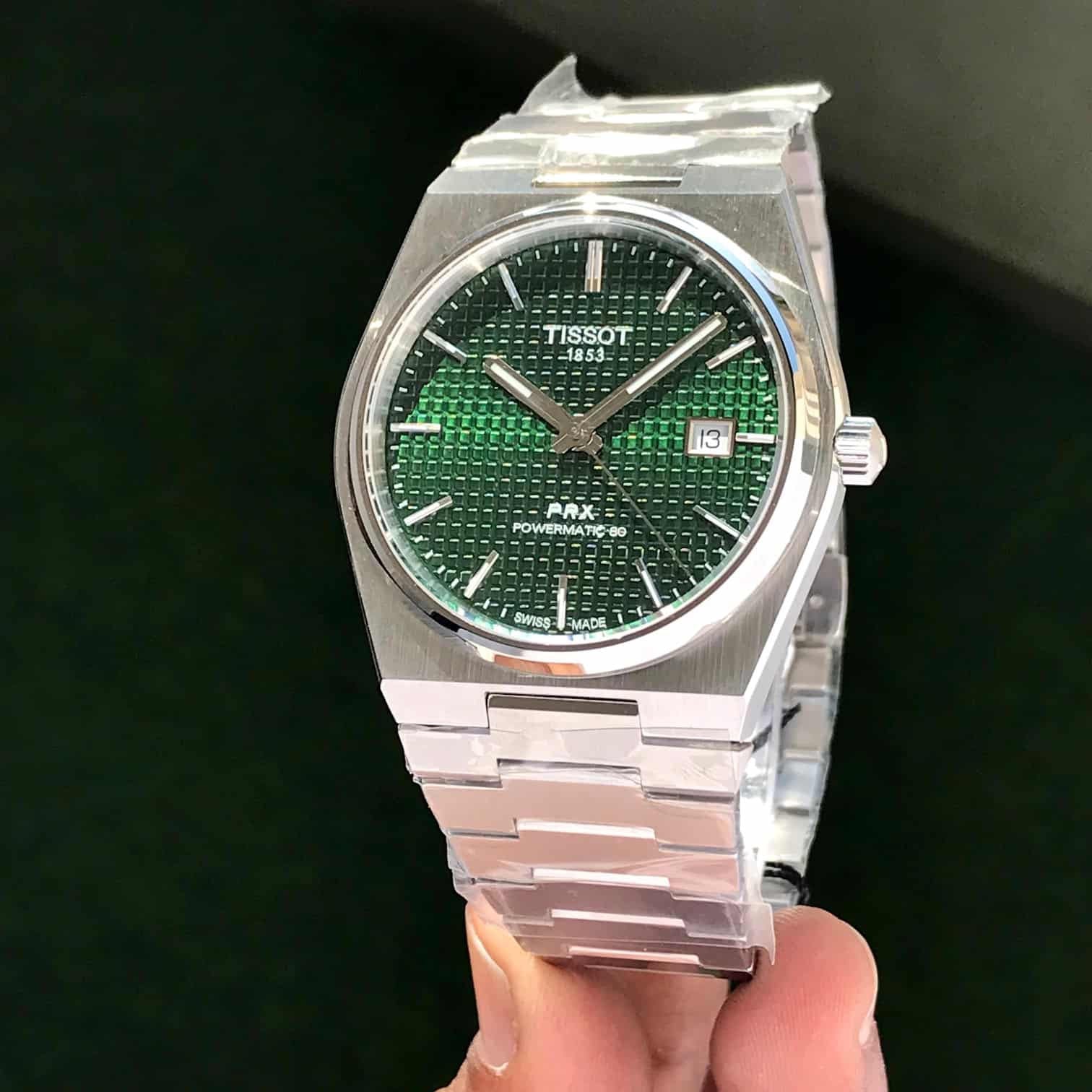 Tissot PRX Poweromatic Green Dial Authentic Automatic Men’s Watch