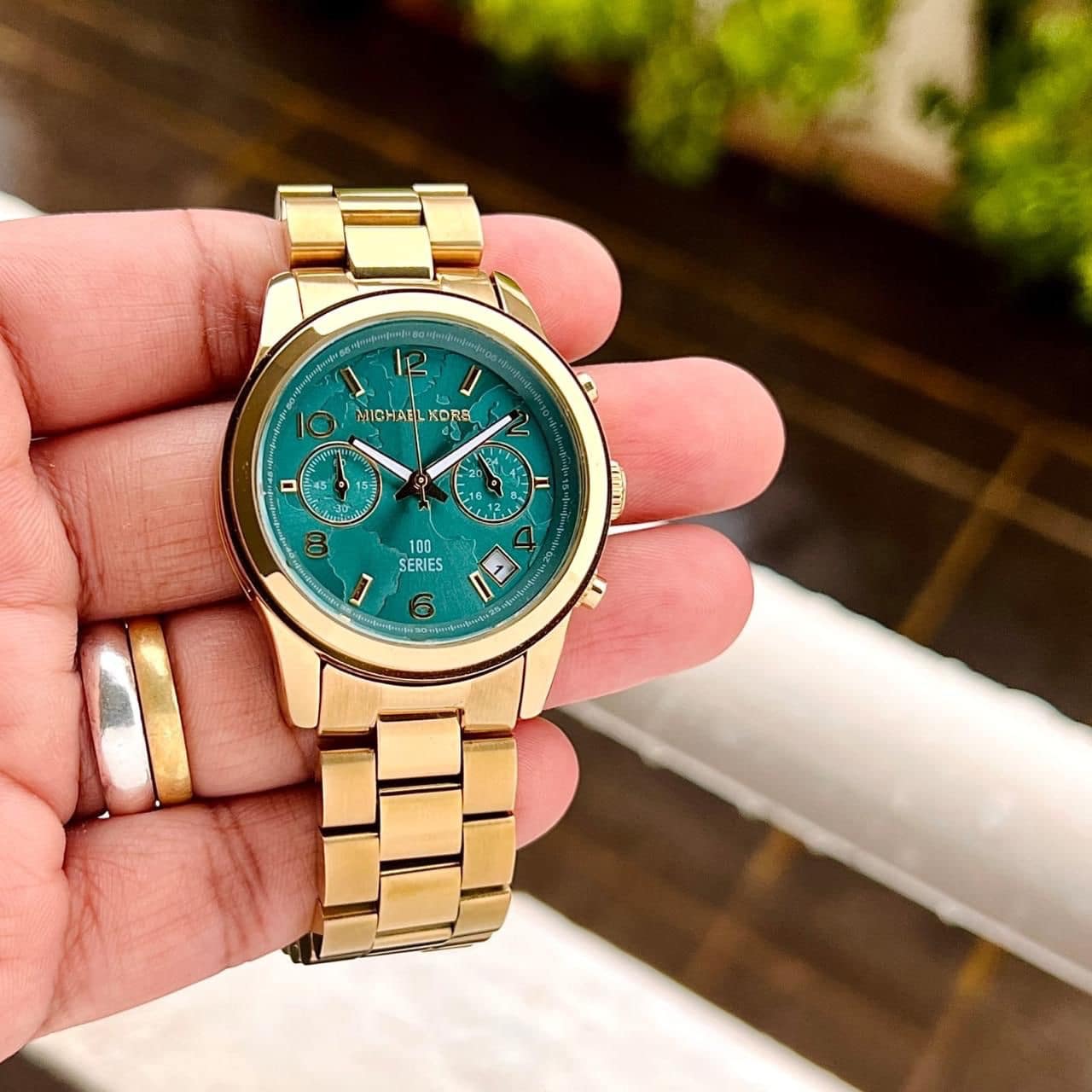 Michael Kors Green Dial