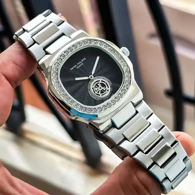 Patek Philippe Nautilus Silver Watch
