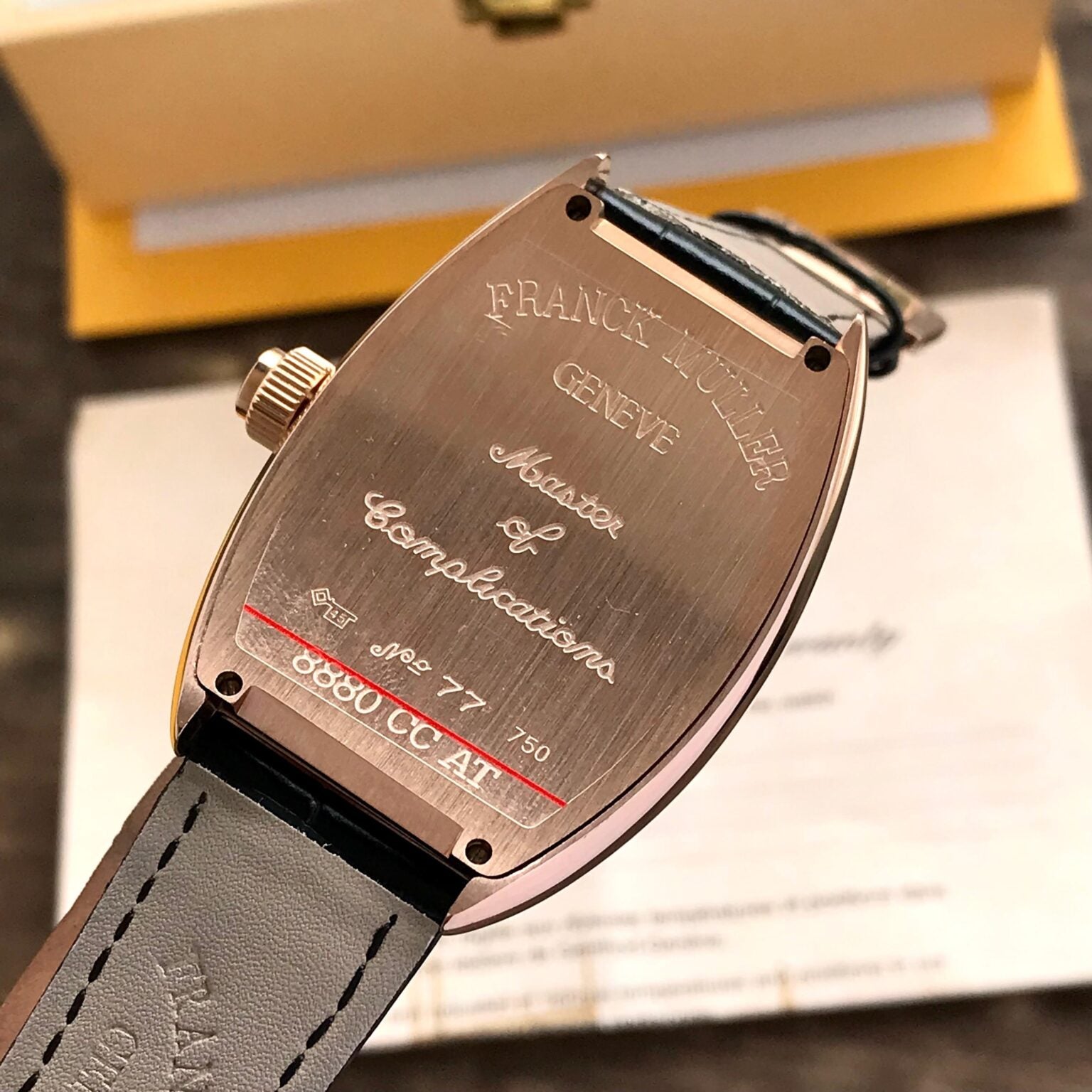 Frank Muller Vegas Casino Table Rosegold White Dial Premium Automatic Mens Watch