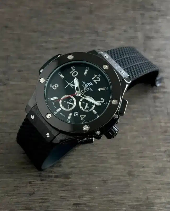 Hublot Big Bang Black Chronograph Watch