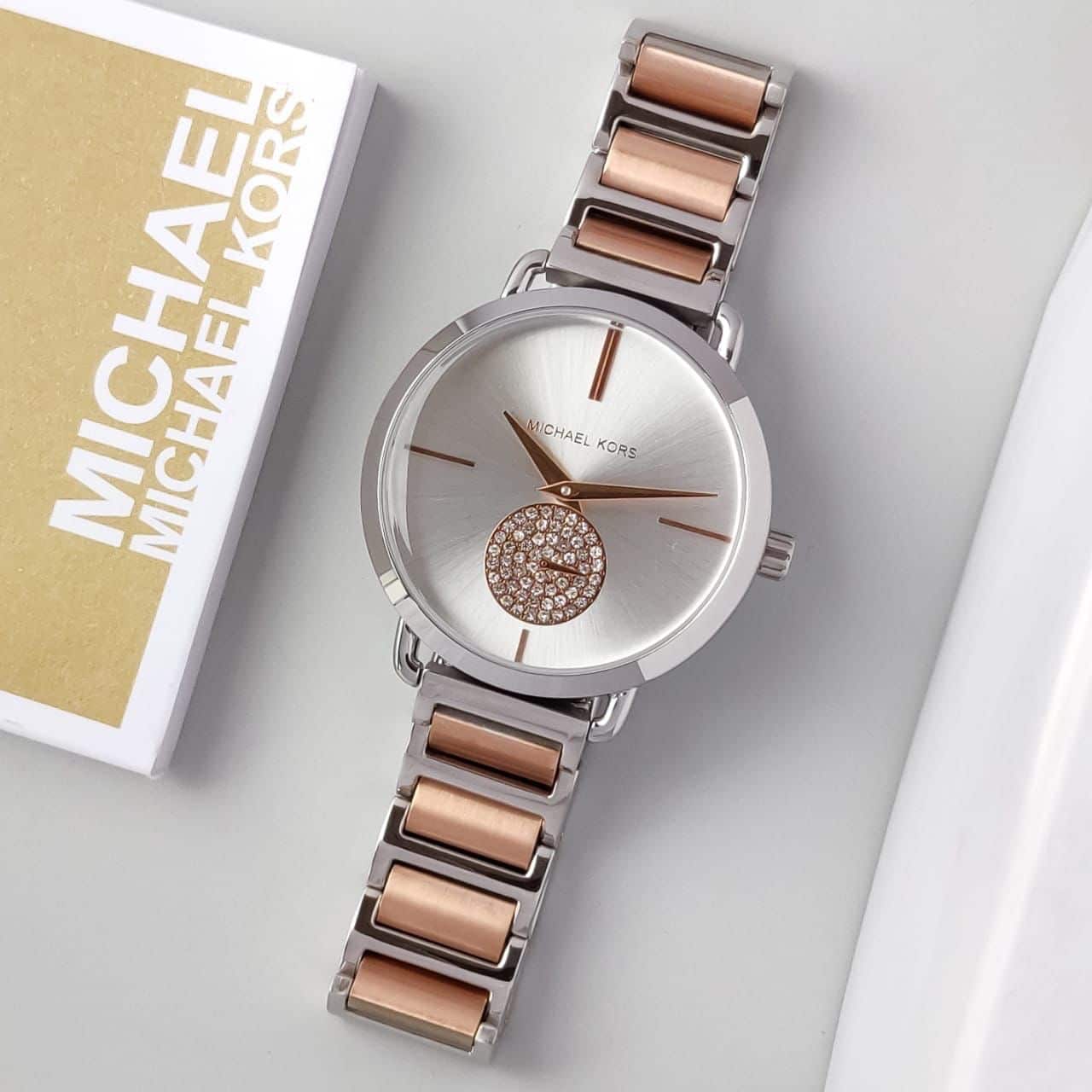 Michael Kors Portia Silver Gold