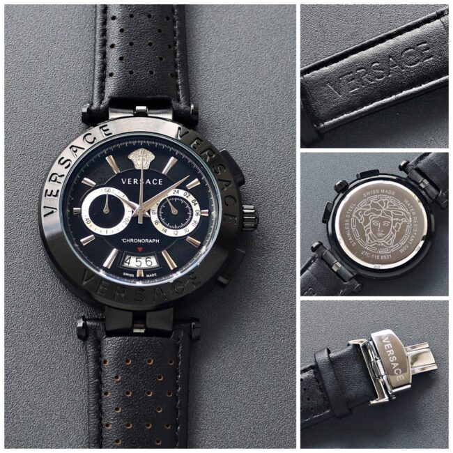 Versace Aion Chronograph Black Watch