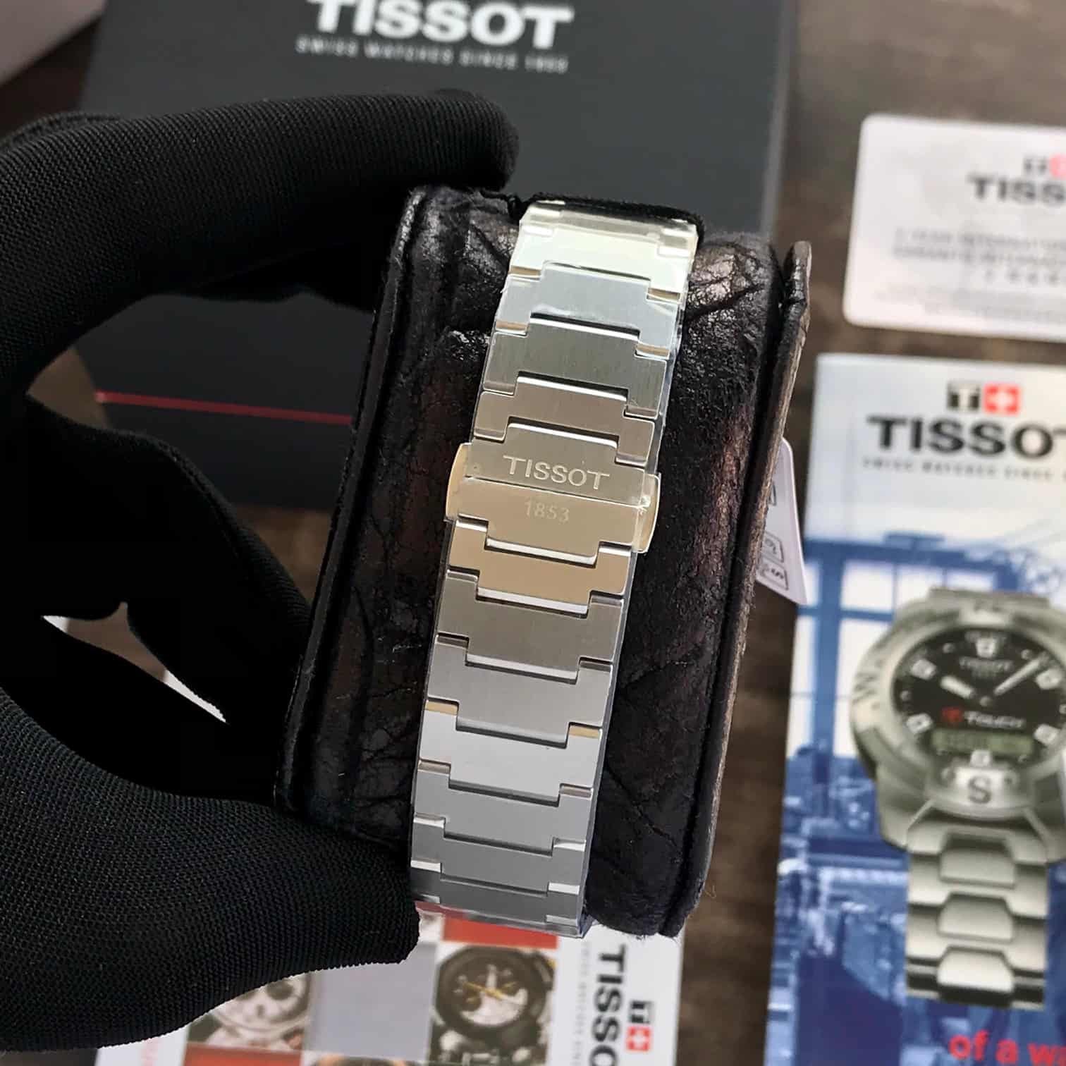 Tissot PRX Poweromatic Steel Ice Blue Tiffany Edition Authentic Mens Watch