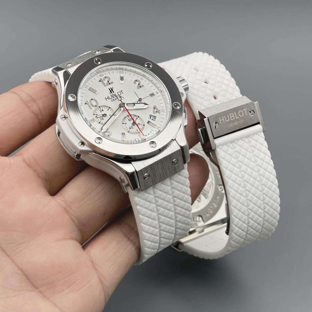 Premium Big Bang White Watch For Men's » Mega Fashion