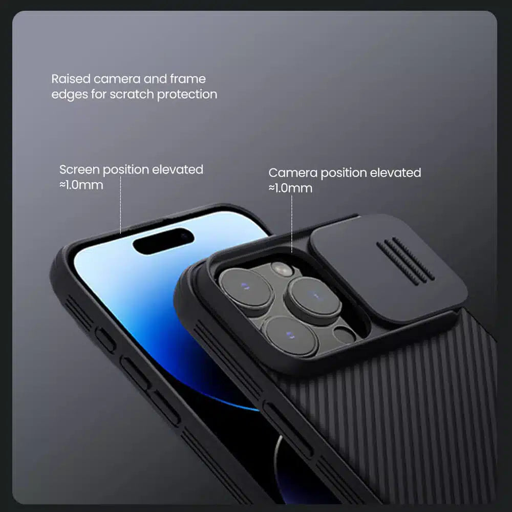 iPhone Series Cover: Nillkin Camshield Pro Camera Protective Case