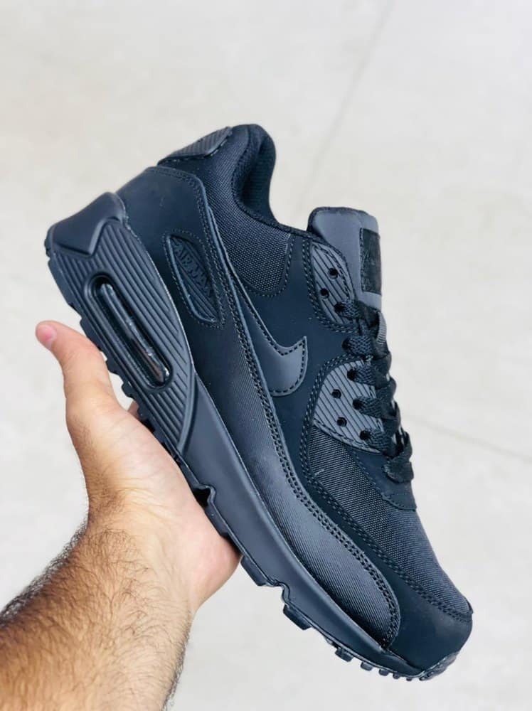 Nike Airmax 90 Black Running Shoes