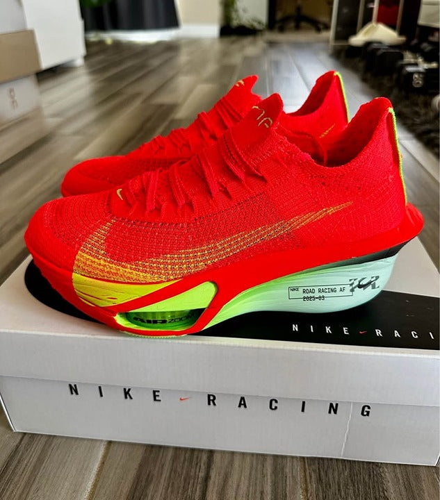 Nike Air Zoom Alphafly 3 GlacierBright Crimson Running Shoes