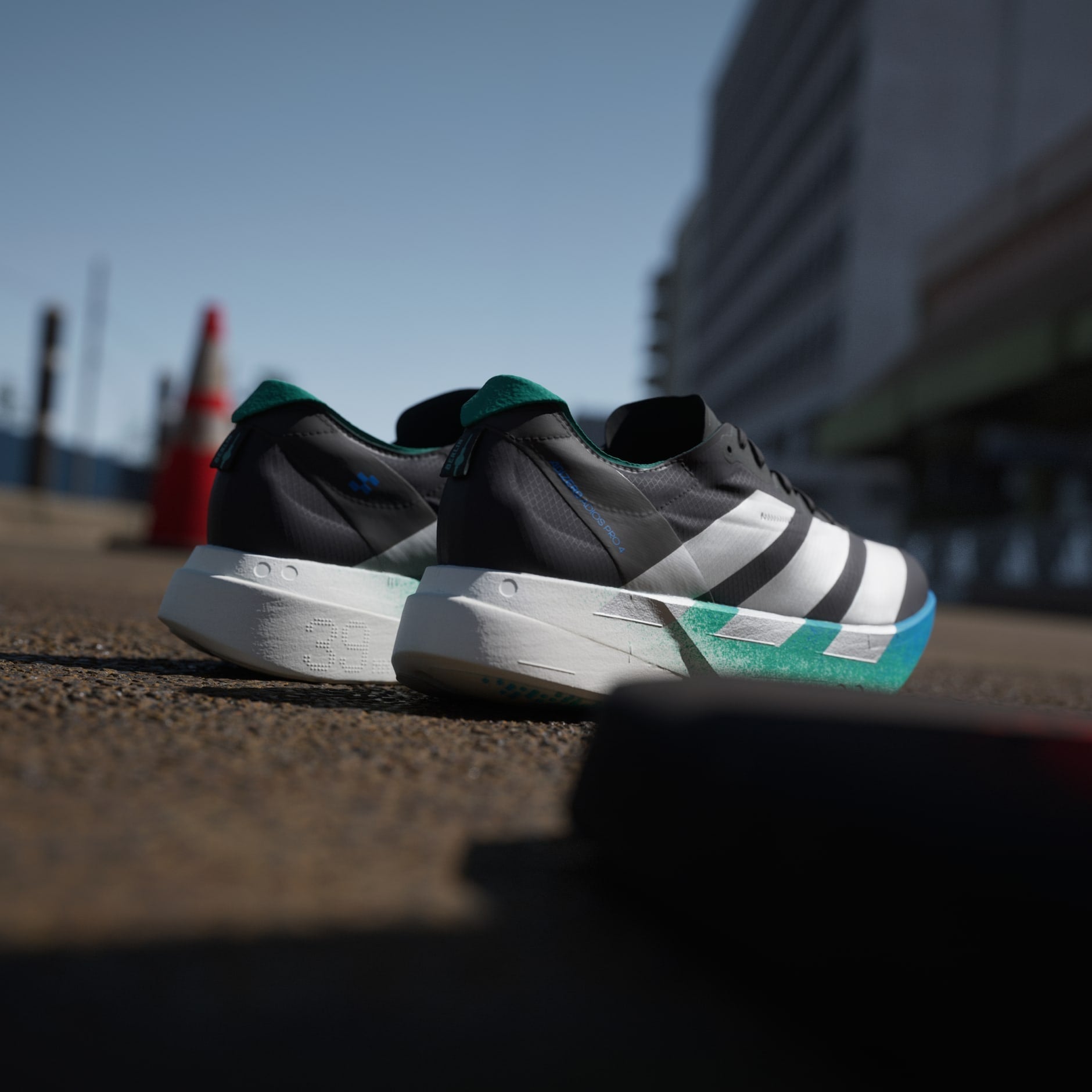 Adidas Adizero Pro 4 Core Black Running Shoes