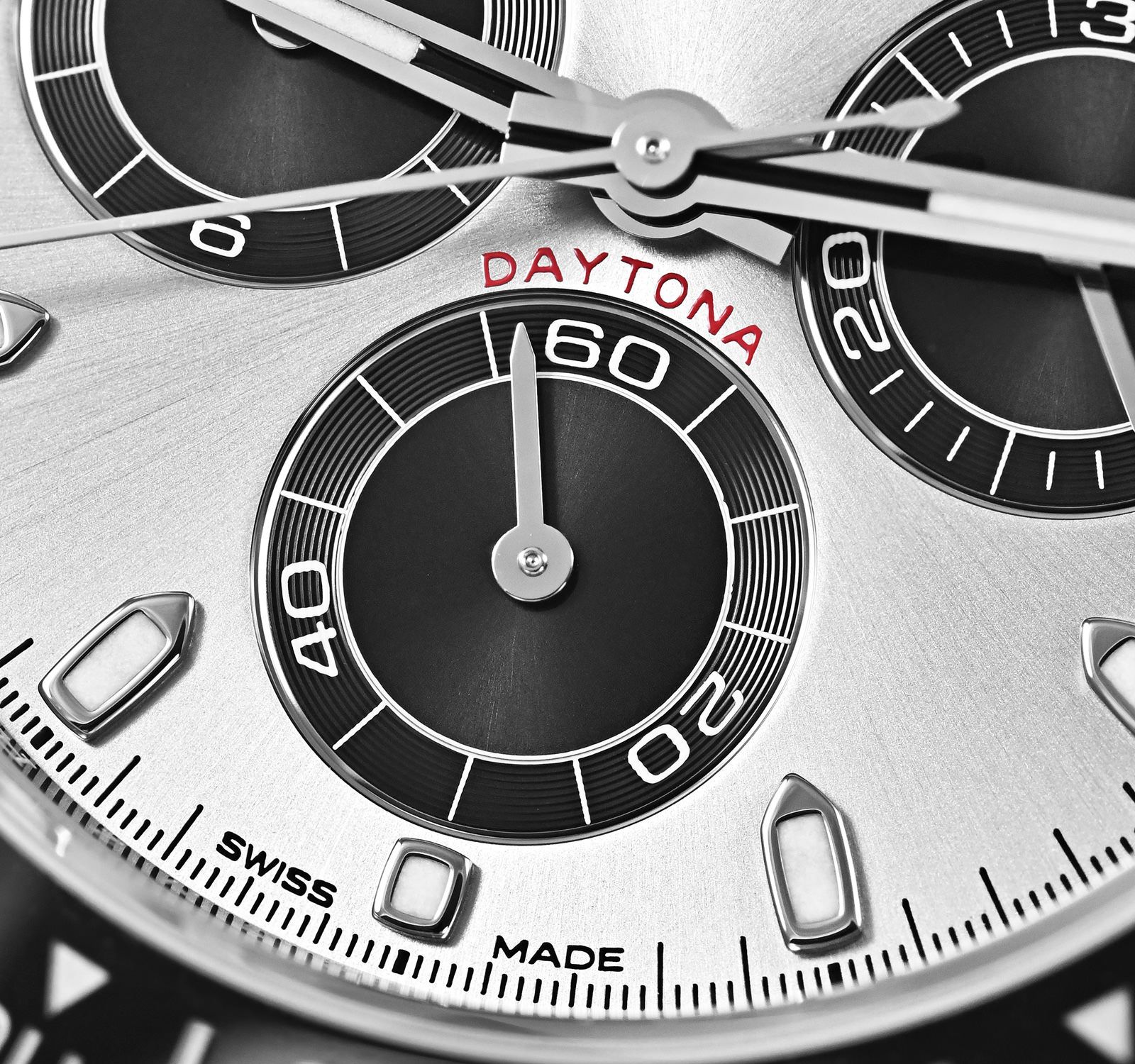 Rolex Daytona Silver Grey Dial Automatic Watch