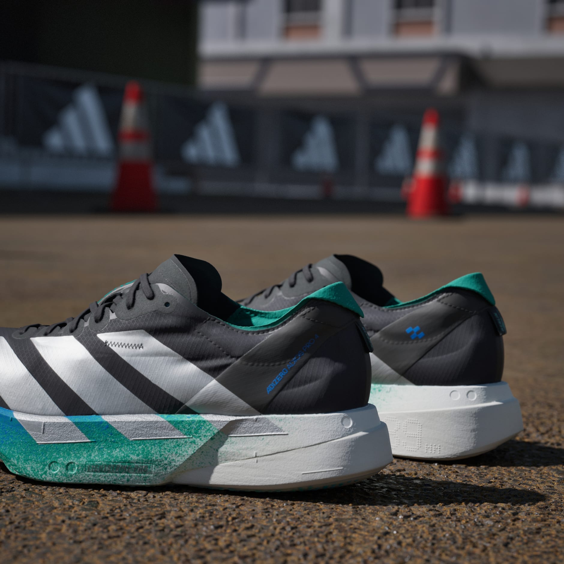 Adidas Adizero Pro 4 Core Black Running Shoes