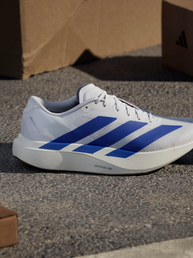 Adidas Adizero Evo SL Cloud White Running Shoes