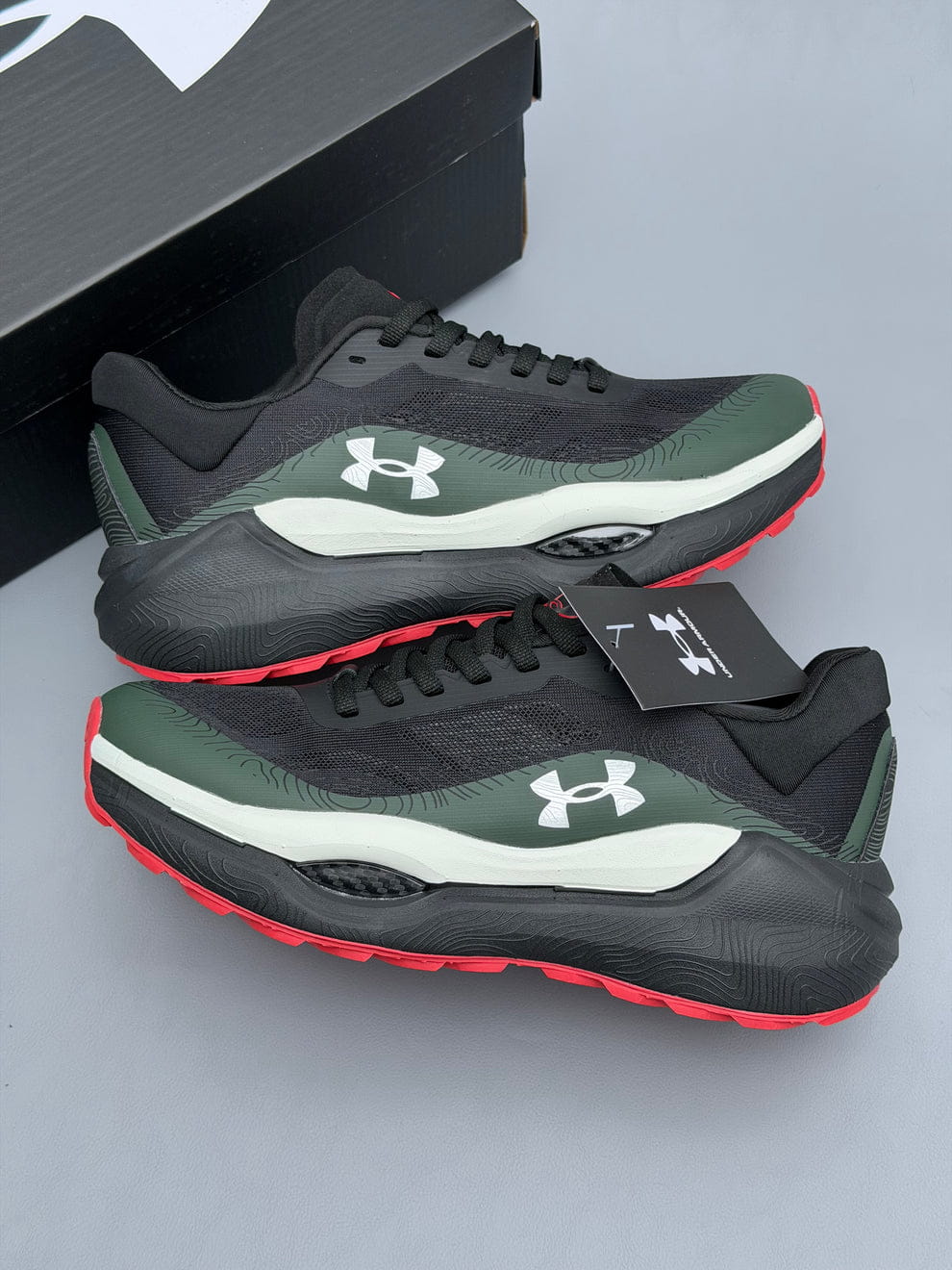 Under Armour UA Infinite Pro Olive Green Running Shoes
