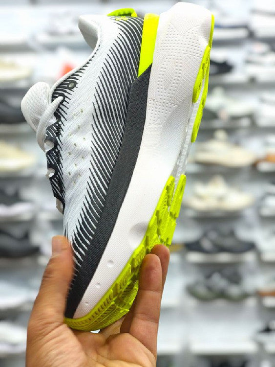 Under Armour Infinite Pro White Neon Running Shoes