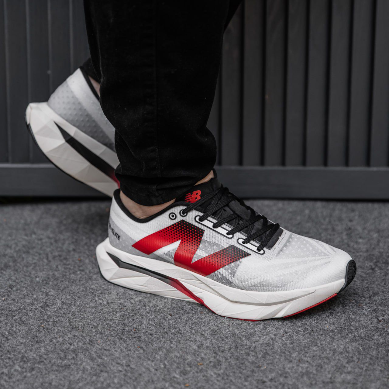 New Balance Fuelcell Sc Elite V4 Angora Running Shoes