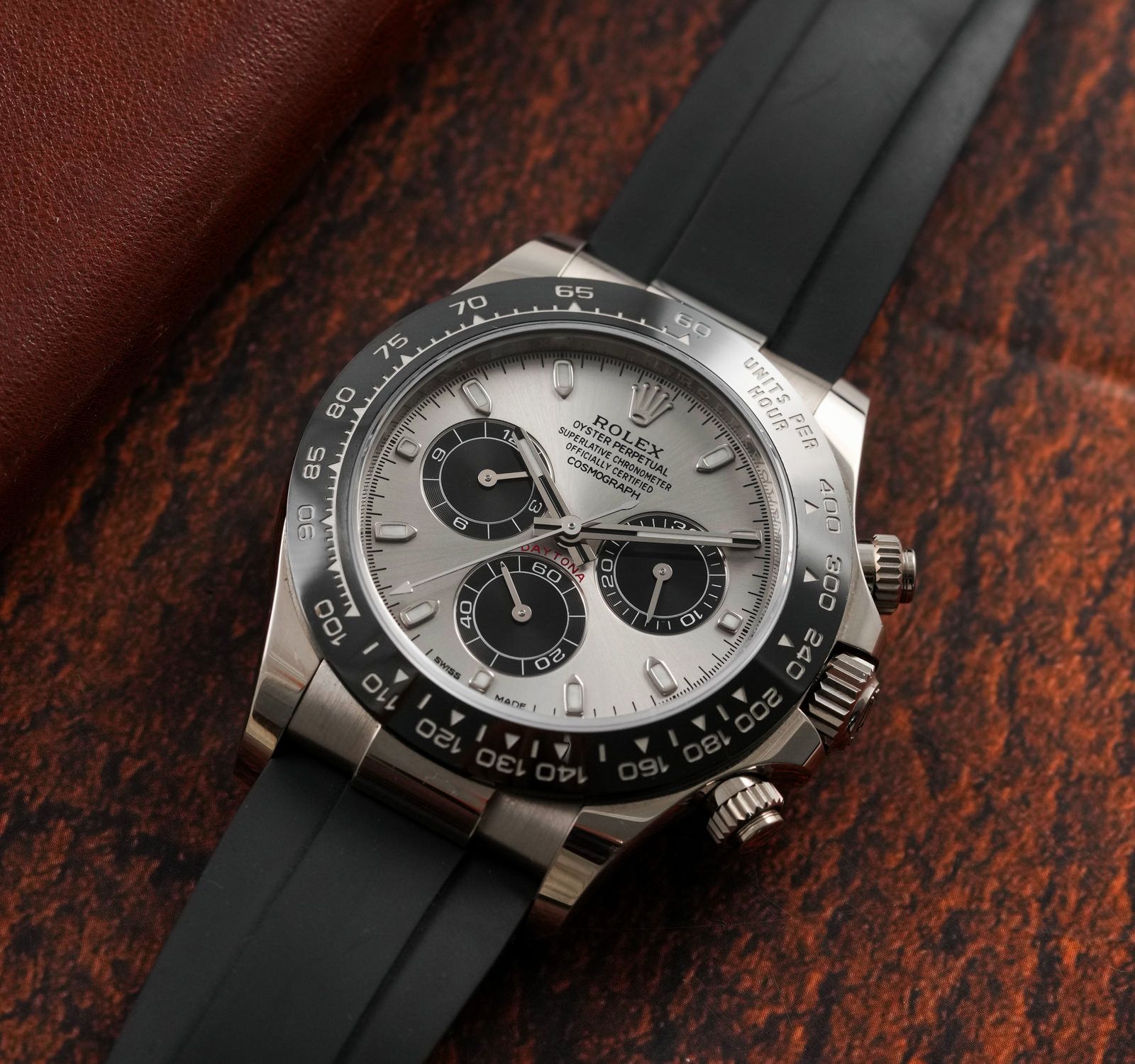 Rolex Daytona Silver Grey Dial Automatic Watch