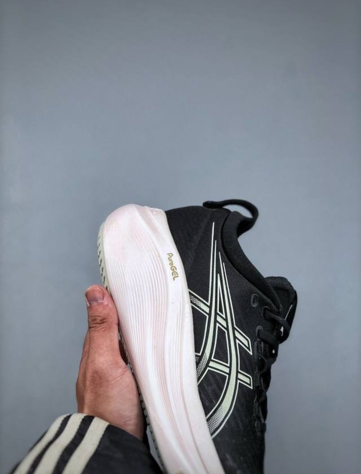 Asics Gel-Nimbus 27 Black White Running Shoes