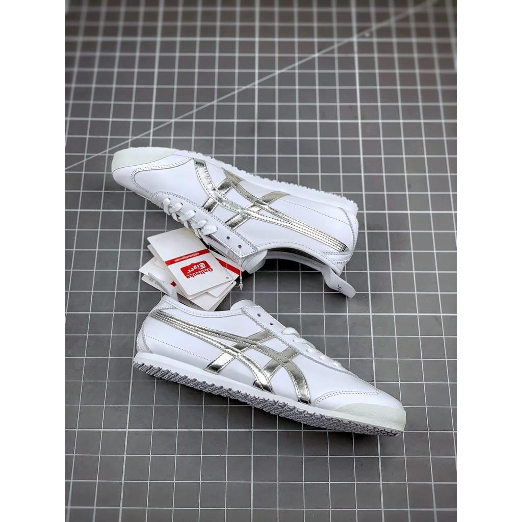 Onitsuka Tiger Mexico 66 White Silver Sneakers