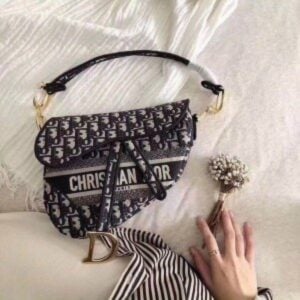 Dior Handbag Saddle Black Premium Quality With OG Box1090