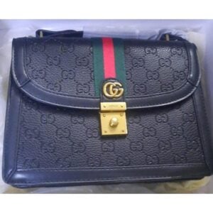 Gucci Ophidia GG Supreme Top Handel Bag with Green Box 764