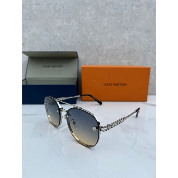 Louis Vuitton Sunglasses For Men Sea Green 1