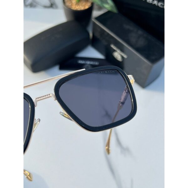 Maybach Sunglasses For Men Black Gold 3