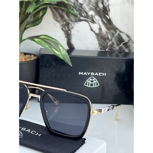 Maybach Sunglasses For Men Black Gold 6
