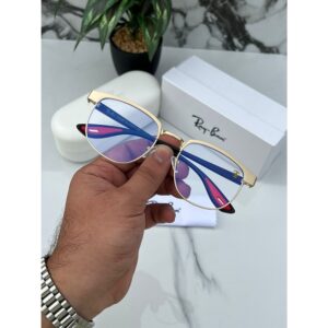 Mens Rayban Sunglasses Gold Plano