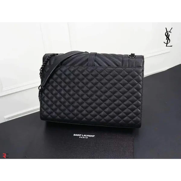 YVES SAINT LAURENT CLASSIC QUILTED WAVE FLAP BAG 3100 5