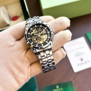 buy classy rolex auto gold tt silver watch aps95